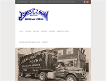 Tablet Screenshot of loganmoving.com